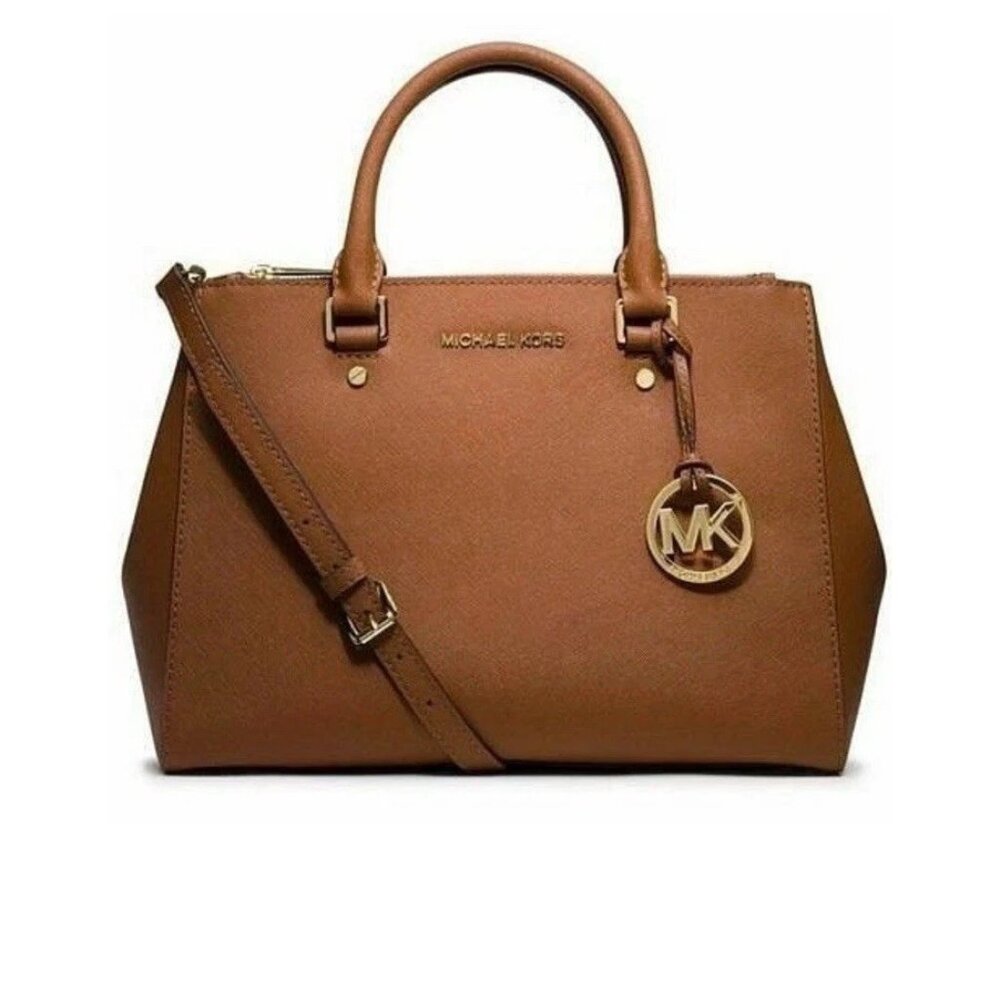 Michael Kors Womens Jet Set Chain Soft Genuine Leather Shoulder Tote Bag - Picture 5 of 16